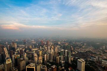 Fototapeta premium クアラルンプールの都市景観