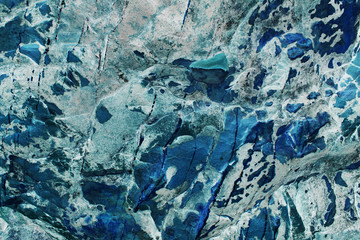 Wall. Blue with a texture of stone. Beautiful unusual background.