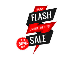 24 Hr Flash sale banner