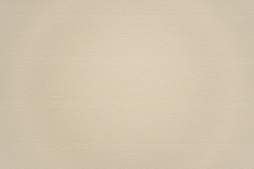 Abstract beige paper texture background or backdrop. Empty clean note page or parchment sheet for decorative design element. Simple light brown pattern surface for journal template presentation.