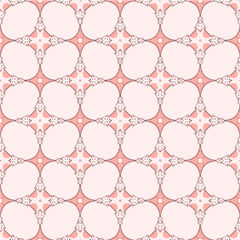 Naklejka premium Luxury abstract seamless pattern background. for wrapping paper, wallpaper, carpet, and textile