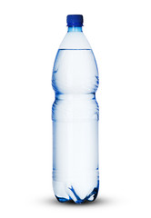 large plastic bottle with mineral water