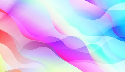 Futuristic Technology Style With Geometric Design, Shapes. Blurred Gradient Texture Background. For Ad, Presentation, Card. Vector Illustration.