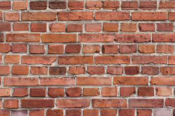 Rustic vintage brick wall, pattern background