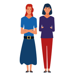 woman avatar cartoon character