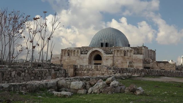 Amman citadel time lapse  
