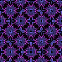 Abstract geometric seamless pattern handmade ethnic and tribal motifs. Bohemian ethnic tile printing