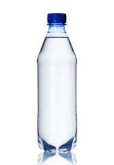 a small bottle of mineral water