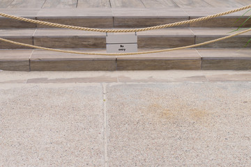 Minimalist no entry sign