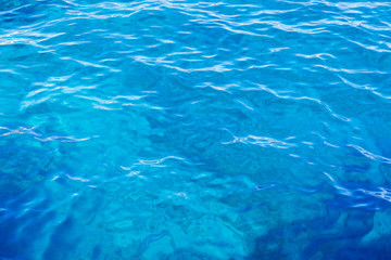 Fototapeta na wymiar Nice blue water