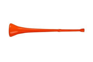 Vuvuzela on white