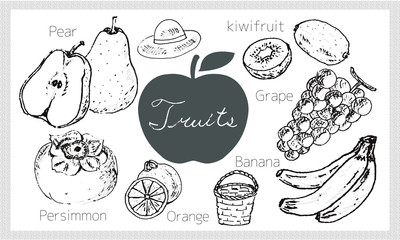 手書き、手描き