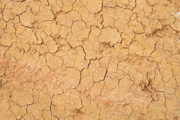 The cracked earth/ground in drought, Soil texture and dry mud, Dry land.