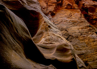Wadi Mujib Canyon in Jordanien