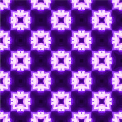 Abstract geometric seamless pattern handmade ethnic and tribal motifs. Bohemian ethnic tile printing