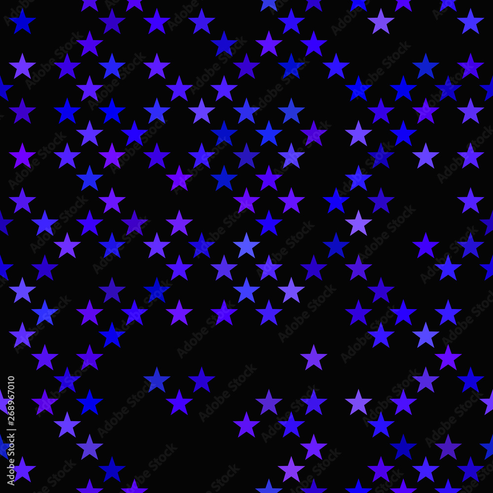Poster abstract star pattern - vector background graphic design