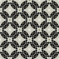Abstract geometric seamless pattern handmade ethnic and tribal motifs. Bohemian ethnic tile printing