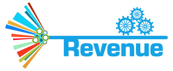 Revenue Colorful Graphical Element Symbol 