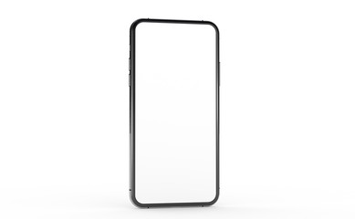 phone 3d illustration mockup smartphone
