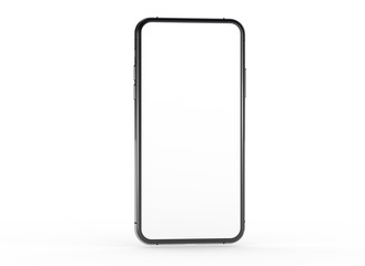 phone 3d illustration mockup smartphone