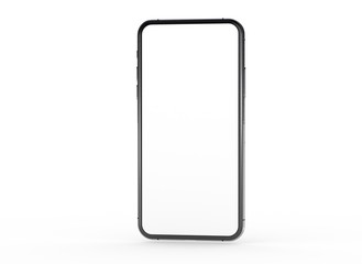 phone 3d illustration mockup smartphone