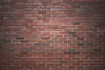 contemporary red brick wall background texture
