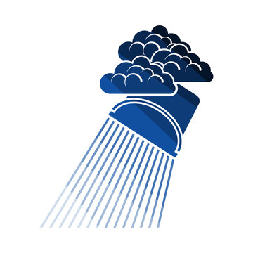 recommend clip art: Rainfall Like From Bucket Icon