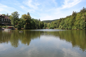 Der Schmelzteich in Bad Sachsa