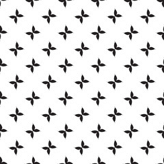 Vector monochrome white background with diagonal crosses. seamless texture