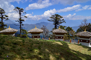 Dochula Pass in Bhutan