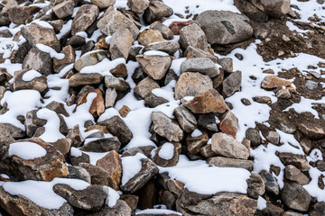 Rocks and Snow