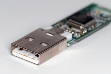 Inside of a pendrive