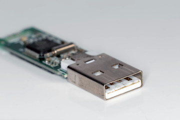 Inside of a pendrive