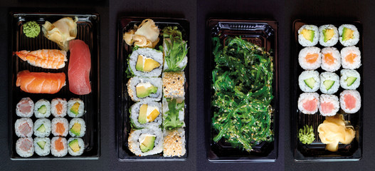 Sushi Box Menü Take Away Essen