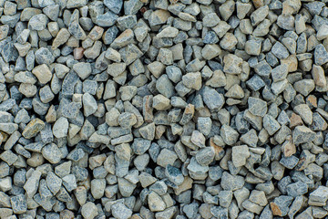 Stones texture and background. Rock texture . Crushed gravel background. Seamless texture of gravel for background. 