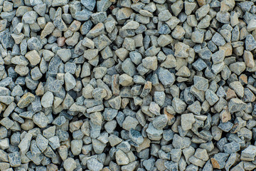 Stones texture and background. Rock texture . Crushed gravel background. Seamless texture of gravel...