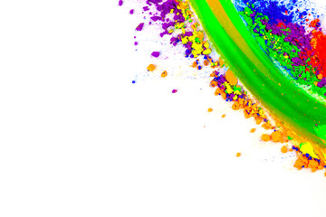 Natural colored pigment powder.