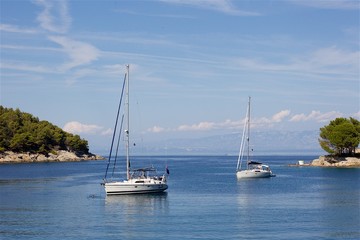 Fototapeta premium Croatia, Losinj island, Veli Losinj