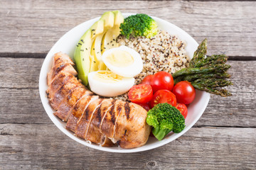 Buddha bowl salad