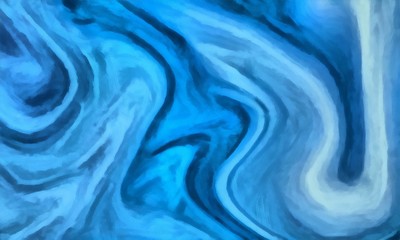 Abstract surrealistic background. Very colorful and warm pattern in juicy colors. Swirls and waves design. Paint and cartoon lines elements. Glow effect. 