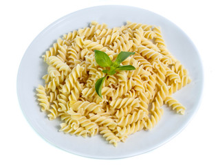 pasta isolated on white