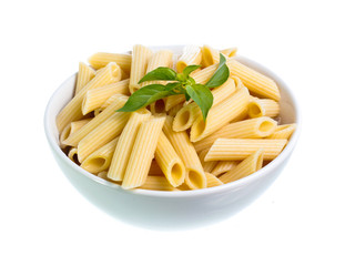 pasta isolated on white