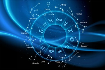 Obraz premium Astrology sign.