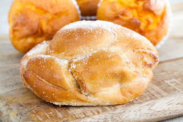 Tasty wheat bun