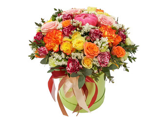 flowers hat box - 3