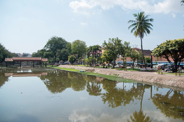 Fototapeta na wymiar CAMBODIA SIEM REAP CITY RIVER