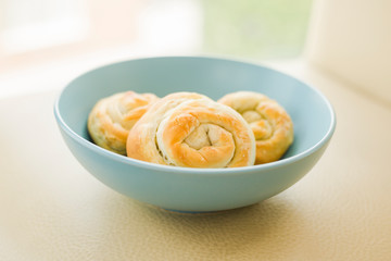 Traditional Bulgarian Food Banitsa Stuffed Cheese