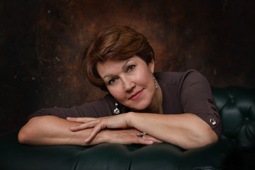 Portrait of a middle aged woman