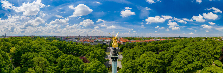 München Friedensengel Panorama