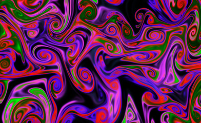 Magic space texture, pattern, looks like colorful smoke and fire